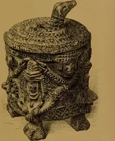 An illustration from Mexico to-day : a country with a great future, and a glance at the prehistoric remains and antiquities of the Montezumas / by Thomas Unett Brocklehurst ; with coloured plates and illustrations from sketches by the author. (1883)
