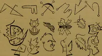 An illustration from Transcendental magic : its doctrine and ritual / by Eliphas Lévi [pseud.] ; a complete translation of "Dogme et rituel de la haute magie" with a biographical preface by Arthur Edward Waite. (1896)