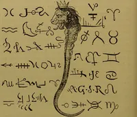Picture 21 of 27 from Transcendental magic : its doctrine and ritual / by Eliphas Lévi [pseud.] ; a complete translation of "Dogme et rituel de la haute magie" with a biographical preface by Arthur Edward Waite. (1896), leaf 350