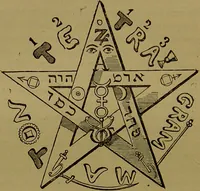 Picture 7 of 27 from Transcendental magic : its doctrine and ritual / by Eliphas Lévi [pseud.] ; a complete translation of "Dogme et rituel de la haute magie" with a biographical preface by Arthur Edward Waite. (1896), leaf 92