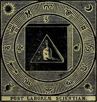 An illustration from L'or et la transmutation des métaux / par G. Théodore Tiffereau ; mémoires et conférences précédés de Paracelse et l'alchimie au XVIe siècle / par M. Franck. (1889)