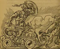 Picture 24 of 28 from Les secrets merveilleux de la magie naturelle du petit Albert : tirés de l'ouvrage latin intitulé: Alberti Parvi Lucii, Libellus de mirabilibus naturae arcanis, et d'autres ecrivains philosophes. Enrichis de figures mystérieuses, d'astrologie, physionomie, etc., etc. (1868), leaf 104