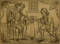Picture 4 of 28 from Les secrets merveilleux de la magie naturelle du petit Albert : tirés de l'ouvrage latin intitulé: Alberti Parvi Lucii, Libellus de mirabilibus naturae arcanis, et d'autres ecrivains philosophes. Enrichis de figures mystérieuses, d'astrologie, physionomie, etc., etc. (1868), leaf 11