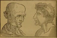 An illustration from Les secrets merveilleux de la magie naturelle du petit Albert : tirés de l'ouvrage latin intitulé: Alberti Parvi Lucii, Libellus de mirabilibus naturae arcanis, et d'autres ecrivains philosophes. Enrichis de figures mystérieuses, d'astrologie, physionomie, etc., etc. (1868)