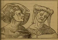An illustration from Les secrets merveilleux de la magie naturelle du petit Albert : tirés de l'ouvrage latin intitulé: Alberti Parvi Lucii, Libellus de mirabilibus naturae arcanis, et d'autres ecrivains philosophes. Enrichis de figures mystérieuses, d'astrologie, physionomie, etc., etc. (1868)