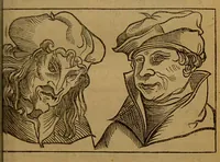 An illustration from Les secrets merveilleux de la magie naturelle du petit Albert : tirés de l'ouvrage latin intitulé: Alberti Parvi Lucii, Libellus de mirabilibus naturae arcanis, et d'autres ecrivains philosophes. Enrichis de figures mystérieuses, d'astrologie, physionomie, etc., etc. (1868)