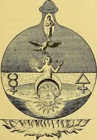 An illustration from Cinq traités d'alchimie des plus grands philosophes / Paracelse, Albert le Grand, Roger Bacon, R. Lulle, Arn. de Villeneuve ; traduits du latin en français par Alb. Poisson ; précédés de la table d'émeraude, suivis d'un glossaire. (1890)