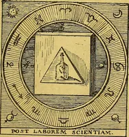 An illustration from Cinq traités d'alchimie des plus grands philosophes / Paracelse, Albert le Grand, Roger Bacon, R. Lulle, Arn. de Villeneuve ; traduits du latin en français par Alb. Poisson ; précédés de la table d'émeraude, suivis d'un glossaire. (1890)