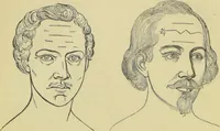 An illustration from The mysteries of astrology, and the wonders of magic : including a history of the rise and progress of astrology, and the various branches of necromancy : together with valuable directions and suggestions relative to the casting of nativities, and predictions by geomancy, chiromancy, physiognomy, &c. : also ... narratives, anecdotes, &c. illustrative of the marvels of witchcraft, spiritual phenomena, and the results of supernatural influence / by C.W. Roback. (1854)