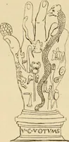 An illustration from The symbolical language of ancient art and mythology : an inquiry / by Richard Payne Knight. (1892)