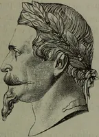 An illustration from La tête humaine : études de phrénologie et de physiognomonie appliquées aux personnages célèbres de l'antiquité et des temps modernes : avec 75 figures intercalées dans le texte / par Charles Rouvin. (1877)