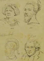 Picture 7 of 37 from Phrenology, in connexion with the study of physiognomy / by G. Spurzheim. (1826), leaf 44