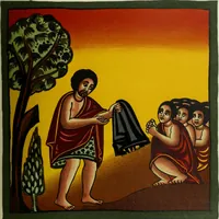 Picture 90 of 121 from The lives of Maba Seyon and Gabra Krestos : the Ethiopic texts / edited with an English translation and a chapter on the illustrations of Ethiopic mss. by E.A. Wallis Budge. (1898), leaf 449