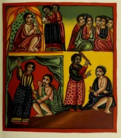 Picture 99 of 121 from The lives of Maba Seyon and Gabra Krestos : the Ethiopic texts / edited with an English translation and a chapter on the illustrations of Ethiopic mss. by E.A. Wallis Budge. (1898), leaf 481