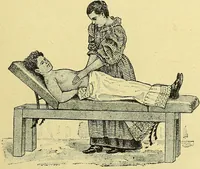 An illustration from La nuova medicina natural : trattato d'insegnamento e di consultazione sul metodo di curare e di guarire le malattie seguendo le leggi di natura / di F.E. Bilz. (1895)