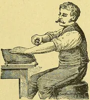 An illustration from La nuova medicina natural : trattato d'insegnamento e di consultazione sul metodo di curare e di guarire le malattie seguendo le leggi di natura / di F.E. Bilz. (1895)