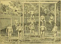 An illustration from La nuova medicina natural : trattato d'insegnamento e di consultazione sul metodo di curare e di guarire le malattie seguendo le leggi di natura / di F.E. Bilz. (1895)