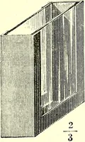 An illustration from Spectrum analysis in its application to terrestrial substances, and the physical constitution of the heavenly bodies / familiarly explained by H. Schellen ; translated from the second enlarged and revised German edition by Jane and Caroline Lassell ; edited with notes by William Huggins ; with numerous woodcuts and coloured plates, and Ångström's and Kirchhoff's maps. (1872)