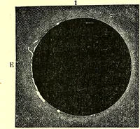 An illustration from Spectrum analysis in its application to terrestrial substances, and the physical constitution of the heavenly bodies / familiarly explained by H. Schellen ; translated from the second enlarged and revised German edition by Jane and Caroline Lassell ; edited with notes by William Huggins ; with numerous woodcuts and coloured plates, and Ångström's and Kirchhoff's maps. (1872)