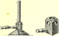 An illustration from Spectrum analysis in its application to terrestrial substances, and the physical constitution of the heavenly bodies / familiarly explained by H. Schellen ; translated from the second enlarged and revised German edition by Jane and Caroline Lassell ; edited with notes by William Huggins ; with numerous woodcuts and coloured plates, and Ångström's and Kirchhoff's maps. (1872)