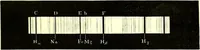 Picture 196 of 246 from Spectrum analysis in its application to terrestrial substances, and the physical constitution of the heavenly bodies / familiarly explained by H. Schellen ; translated from the second enlarged and revised German edition by Jane and Caroline Lassell ; edited with notes by William Huggins ; with numerous woodcuts and coloured plates, and Ångström's and Kirchhoff's maps. (1872), leaf 565