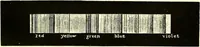 Picture 199 of 246 from Spectrum analysis in its application to terrestrial substances, and the physical constitution of the heavenly bodies / familiarly explained by H. Schellen ; translated from the second enlarged and revised German edition by Jane and Caroline Lassell ; edited with notes by William Huggins ; with numerous woodcuts and coloured plates, and Ångström's and Kirchhoff's maps. (1872), leaf 577