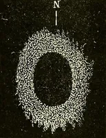 An illustration from Spectrum analysis in its application to terrestrial substances, and the physical constitution of the heavenly bodies / familiarly explained by H. Schellen ; translated from the second enlarged and revised German edition by Jane and Caroline Lassell ; edited with notes by William Huggins ; with numerous woodcuts and coloured plates, and Ångström's and Kirchhoff's maps. (1872)