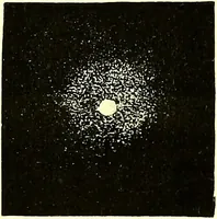 An illustration from Spectrum analysis in its application to terrestrial substances, and the physical constitution of the heavenly bodies / familiarly explained by H. Schellen ; translated from the second enlarged and revised German edition by Jane and Caroline Lassell ; edited with notes by William Huggins ; with numerous woodcuts and coloured plates, and Ångström's and Kirchhoff's maps. (1872)