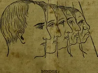An illustration from Phrenology: its truthfulness and usefulness / by Stackpool E. O'Dell. Definition of the mental faculties / by G. Spurzheim. (1882)
