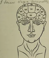 An illustration from Phrenology vindicated : being a reply to the article by Dr Andrew Wilson, entitled "The old phrenology and the new", which appeared in "The gentleman's magazine", January, 1879 / by A.L. Vago. (1879)
