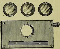 An illustration from The microscope : its history, construction, and application, being a familiar introduction to the use of the instrument, and the study of microscopical science / by Jabez Hogg ; with upwards of five hundred engravings, and coloured illustrations by Tuffen West. (1883)