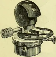 An illustration from The microscope : its history, construction, and application, being a familiar introduction to the use of the instrument, and the study of microscopical science / by Jabez Hogg ; with upwards of five hundred engravings, and coloured illustrations by Tuffen West. (1883)