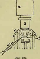 An illustration from The microscope : its history, construction, and application, being a familiar introduction to the use of the instrument, and the study of microscopical science / by Jabez Hogg ; with upwards of five hundred engravings, and coloured illustrations by Tuffen West. (1883)