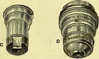 An illustration from The microscope : its history, construction, and application, being a familiar introduction to the use of the instrument, and the study of microscopical science / by Jabez Hogg ; with upwards of five hundred engravings, and coloured illustrations by Tuffen West. (1883)