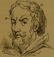 An illustration from New illustrated self-instructor in phrenology and physiology : with over one hundred engravings, together with the chart and character of ... as marked by ... / by O.S. and L.N. Fowler. (1864)