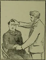 An illustration from How to mesmerise : a manual of instruction in the history, mysteries, modes of procedure, and arts of mesmerism, or, animal magnetism, hypnotism, clairvoyance, thought reading, and mesmeric entertainments / by James Coates. (1890)