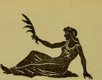 An illustration from A manual of cheirosophy : being a complete practical handbook of the twin sciences of cheirognomy and cheiromancy, by means whereof the past, the present, and the future may be read in the formations of the hands ; preceded by an introductory argument upon the science of cheirosophy and its claims to rank as a physical science / by Ed. Heron-Allen ... with full-page and other illustrations by Rosamund Brunel Horsley. (1892)