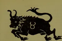 An illustration from A manual of cheirosophy : being a complete practical handbook of the twin sciences of cheirognomy and cheiromancy, by means whereof the past, the present, and the future may be read in the formations of the hands ; preceded by an introductory argument upon the science of cheirosophy and its claims to rank as a physical science / by Ed. Heron-Allen ... with full-page and other illustrations by Rosamund Brunel Horsley. (1892)
