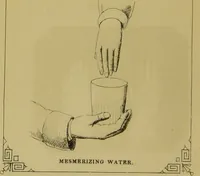 An illustration from The illustrated practical mesmerist : curative and scientific / by William Davey. (1889)