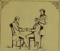 An illustration from The illustrated practical mesmerist : curative and scientific / by William Davey. (1889)