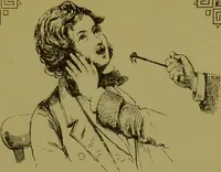 An illustration from The illustrated practical mesmerist : curative and scientific / by William Davey. (1889)