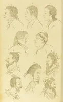 An illustration from Essays on physiognomy : designed to promote the knowledge and the love of mankind / written in the German language by John Caspar Lavater ; and translated into English by Thomas Holcroft ; to which are added one hundred physiognomonical rules, a posthumous work by Mr. Lavater and Memoirs of the life of the author. (1855)
