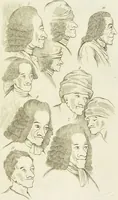 An illustration from Essays on physiognomy : designed to promote the knowledge and the love of mankind / written in the German language by John Caspar Lavater ; and translated into English by Thomas Holcroft ; to which are added one hundred physiognomonical rules, a posthumous work by Mr. Lavater and Memoirs of the life of the author. (1855)