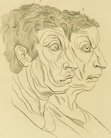 An illustration from Essays on physiognomy : designed to promote the knowledge and the love of mankind / written in the German language by John Caspar Lavater ; and translated into English by Thomas Holcroft ; to which are added one hundred physiognomonical rules, a posthumous work by Mr. Lavater and Memoirs of the life of the author. (1855)