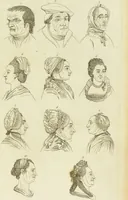 An illustration from Essays on physiognomy : designed to promote the knowledge and the love of mankind / written in the German language by John Caspar Lavater ; and translated into English by Thomas Holcroft ; to which are added one hundred physiognomonical rules, a posthumous work by Mr. Lavater and Memoirs of the life of the author. (1855)