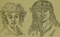 An illustration from New self-instructor guide to health and illustrated chart of phrenological and physiological development, with delineation of the character of M... / given by Albert J. Wildy. (1890)