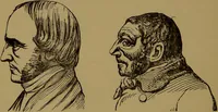 An illustration from Fowler's New illustrated self-instructor in phrenology and physiology : with over one hundred engravings, together with the chart and character of ... as marked by ... / by Lorenzo N. Fowler. (1895)