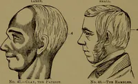 An illustration from Fowler's New illustrated self-instructor in phrenology and physiology : with over one hundred engravings, together with the chart and character of ... as marked by ... / by Lorenzo N. Fowler. (1895)