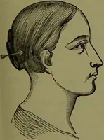 An illustration from A new illustrated hand-book of phrenology, physiology and physiognomy / by R.B.D. Wells. (1870)