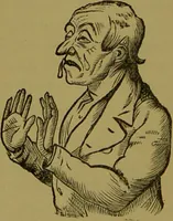 An illustration from A new illustrated hand-book of phrenology, physiology and physiognomy / by R.B.D. Wells. (1870)